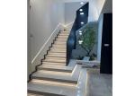 Marble Look 1200x300x170 Porcelain Stair Tiles Non Slip Exterior Floor