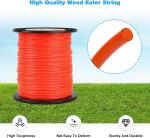 1.8mm 2.5mm 2.7mm 3.0mm 3.5mm Nylon Trimmer Line Round Square Brush Cutter Line