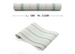 Living Room Modern Removable Wallpaper Blue Color With Natural Plant Fibers , 0