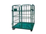 Storage Roller Cage Trolley Folding Metal Logistics Rolling Container Security