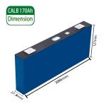Grade A EV Rechargeable Lifepo4 Battery Pack 3.2V 170Ah 3000 Cycles