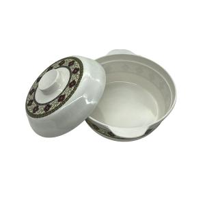China Imitation Porcelain Melamine Ramen Bowl Lid with Heat Resistance factory
