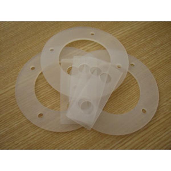 China 100% Virgin Silicone O Ring / White Silicone Rubber Seals Fuel Oil Resistance factory