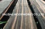 Macassar Ebony Quarter Cut Natural Black Sliced Cut For Bureau And Desk