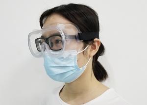 China Durable Impact Rated Safety Glasses Clear Plastic For Excellent Visibility factory
