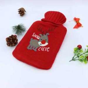 No Leakage Lightweight Rubber Hot Water Bag Plush Animals Cover