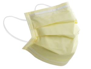 China Non Toxic Disposable Earloop Face Mask Hypoallergenic Fiberglass Free factory