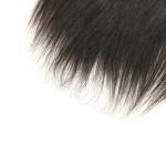 100 Unprocessed Straight Lace Frontal Closure Raw Human Hair No Shedding