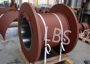 China LBS 560mm Diameter Grooved Cable Drum , Winch Spare Parts For Mining factory