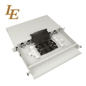 China FTTH Rack Mount Fiber Distribution Panel 12 Port factory