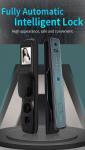 Fingerprint Smart Lock Waterproof 40mm Thickness Android Door Lock