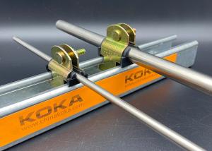 China Factory Stainless Steel 316 Strut Mounted Cushion Pipe Clamps factory