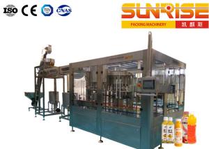 China 4000BPH Hot Fill Bottling Machine , PET Bottle Beverage Filling Line factory