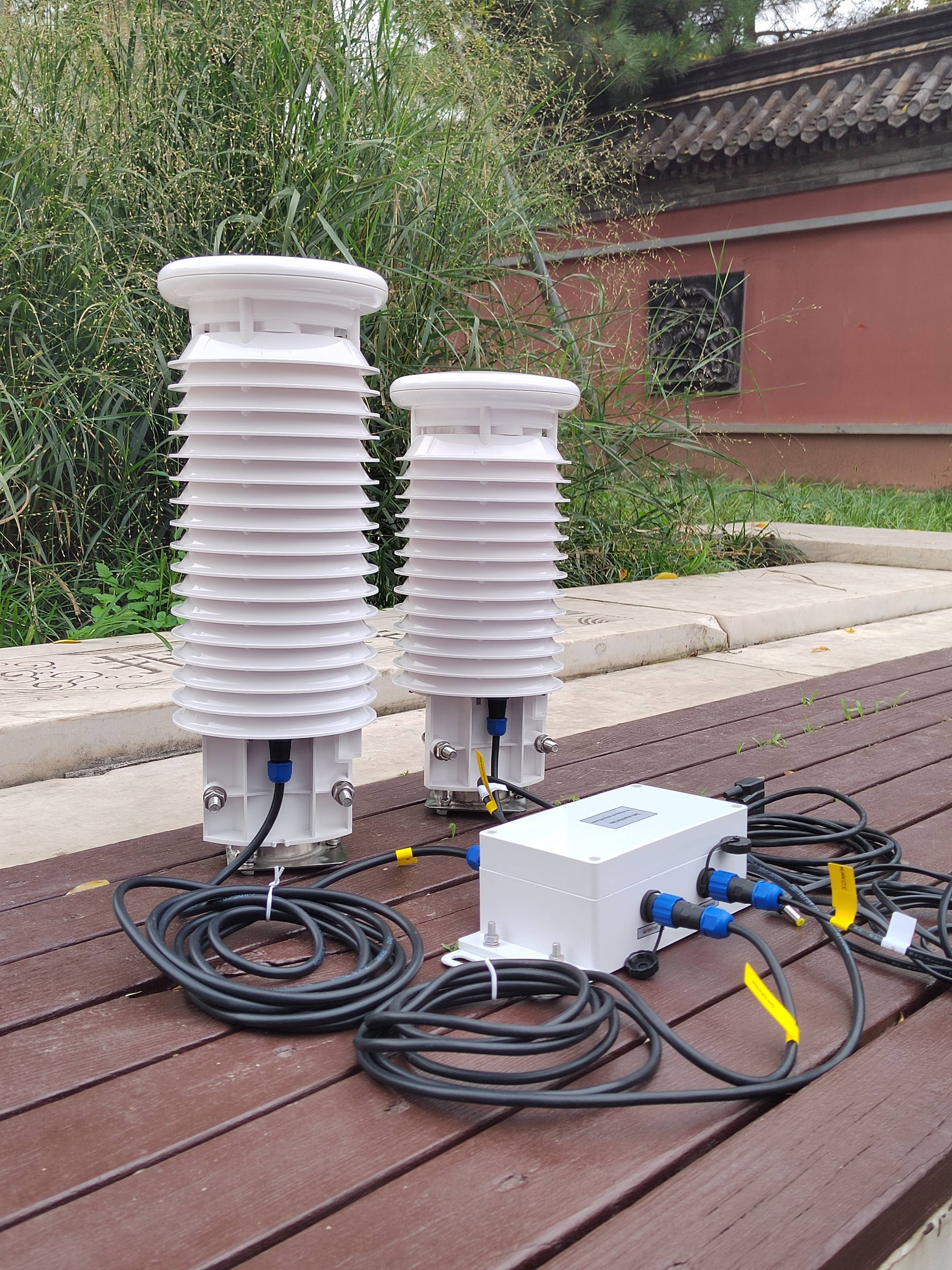 Compact BGT Automatic Weather Station for Temperature Humidity CO SO2 NO2 O3 PM2.5 PM10