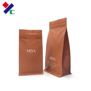 China Matte Varnish Heat Seal Coffee Bags 1.5Lb Customized Logo on sale