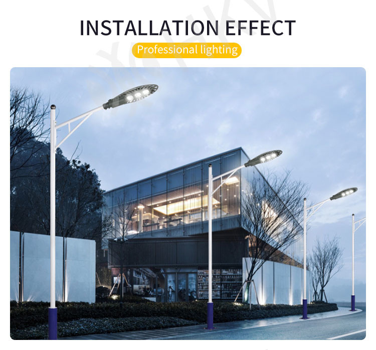 50W Waterproof LED Street Lights IP65 AC85-265V LED Garden Light