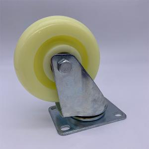 China Hard PA Nylon Wheel Caster Swivel Plate 3 Inch factory
