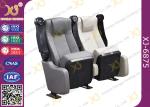 Durable Micro Fiber Leather Folding Theater Seats Home Theater Recliner Seats