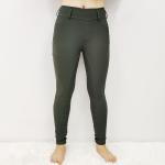 Polyester High Waisted Full Seat Riding Breeches Quick Dry Women Equestrian