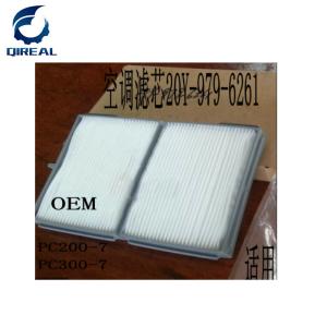 China Excavator Spare Parts Cabin Air Filter 20y-979-6261 Pa5327 factory