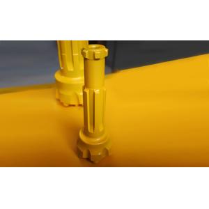 BR2-76mm Tungsten Carbide Drill Bits For Middle Air Pressure Dth Hammer