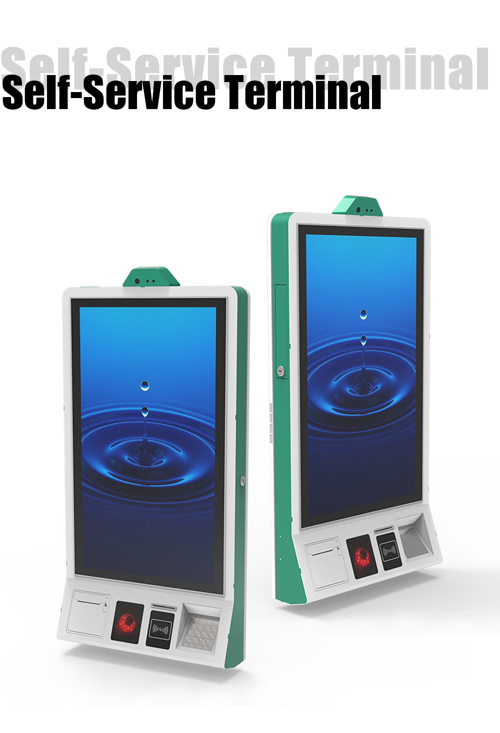 27 Inch Touch Screen Educational Kiosk Education Information Kiosk Android Scanner