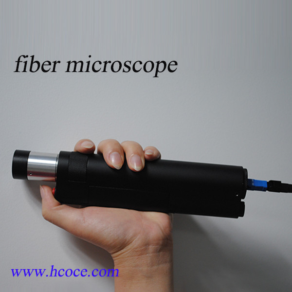 China ftth solution fiber optic test tools 400x handheld fiber microscope factory