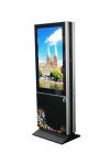 Customized 43 Inch Outdoor Touch Screen Kiosk 1920 * 1080 Resolution Built - In