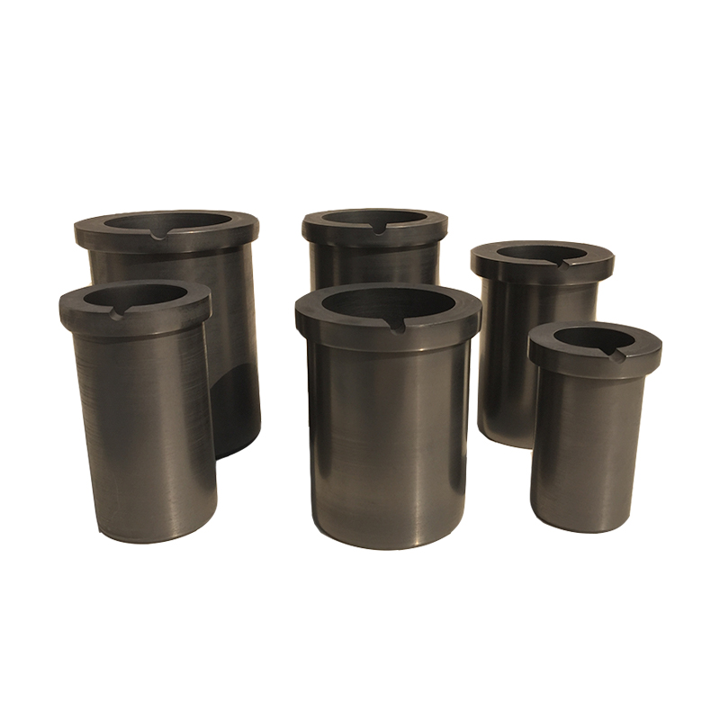 High Pure Oxidation Resistant Graphite Gold Melting Crucible with Fine Polished Surface