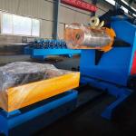 Steel Electric Hydraulic Decoiler Machine Fully Automatic 50Hz With Digital