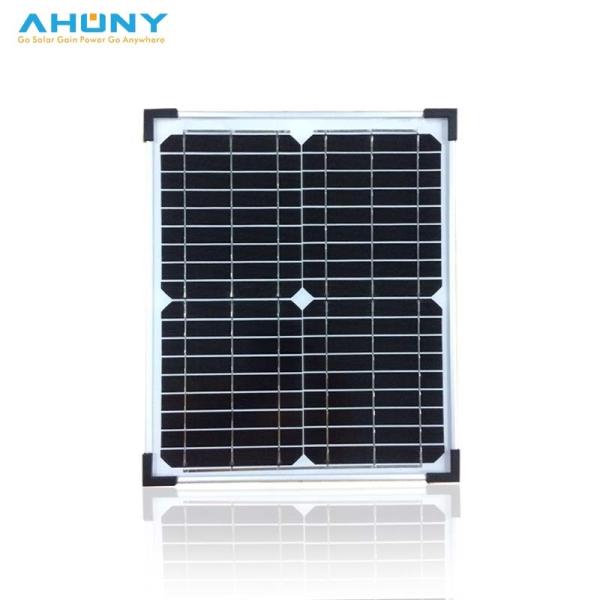 China Aluminium Small Mono Solar Panel Customized 12v 20w Solar Panels on sale China Aluminium Small Mono Solar Panel Customized 12v 20w Solar Panels on sale