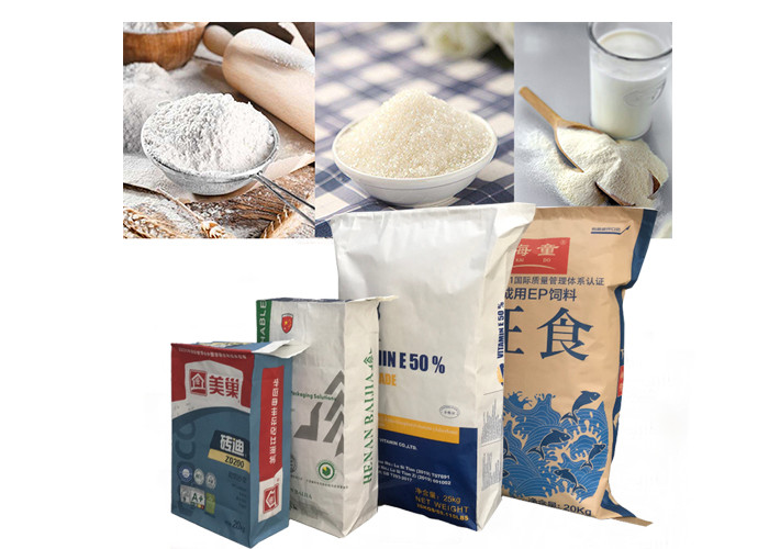 20kg Custom Multi Wall Kraft Paper Sack For Powder Material