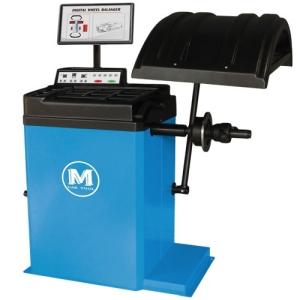 China 110V Power Digital Display Car Tire Balancing Machine For Economic Balancing factory