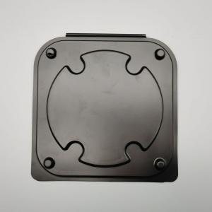 China ESD Black Wafer Shipping Box Anti Static Matched With Hoop Ring Suitable For 4 Inch Wafer factory