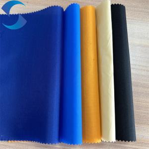 China 40D*310T Full Dull Nylon Fabrics PVC PU Coated Woven Waterproof Ripstop For Outdoor factory