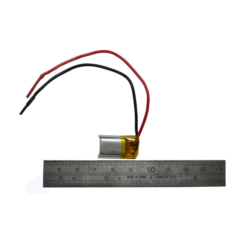 3.7V 70mAh (0.26Wh) MP3/MP4 Lithium Polymer Battery (LP481220)