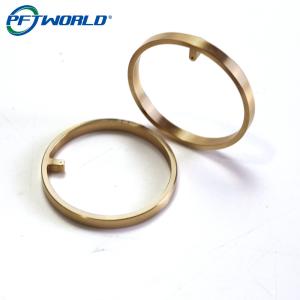Large quantity custom CNC turning precision machining brass parts service
