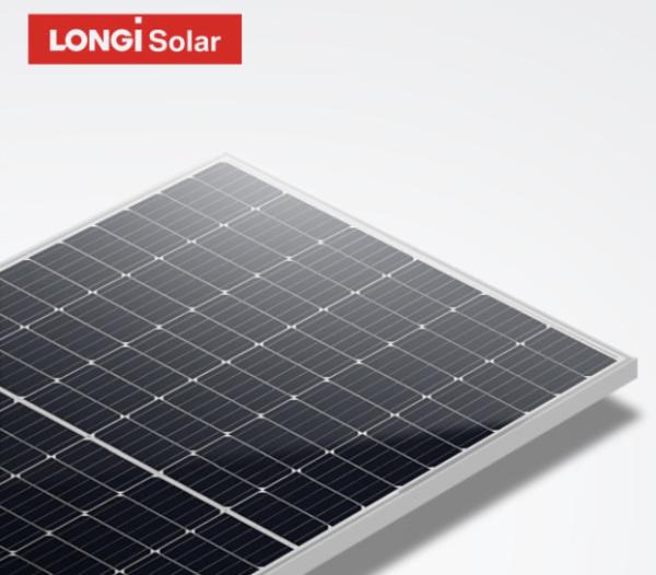 Half Cell LONGI 450w Poly Crystalline Solar Panel 166x166mm 25 Years Warranty
