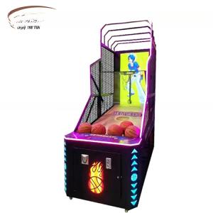 China 55'' LCD Screen Street Arcade Basketball Game Machine For Amusement Park factory