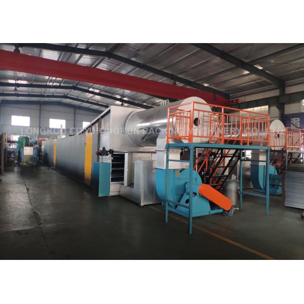 Automatic Rotary Egg Tray Machine , Fully Roller Egg Boxing Machine Line 2000pcs/hr