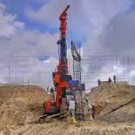 24 Meters 3000mm Width Modular Rotary Drilling Rig