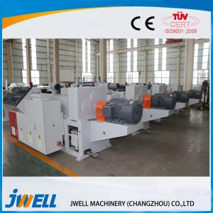 China 400Kg/H Capacity Wpc Production Line 5-20mm Products Thickness 75Kw factory