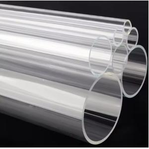 China Customized Transparent Acrylic Rods And Tubes Rectangle Round Plexiglass PMMA factory