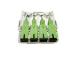 4port Small Indoor Fiber Termination Box For 35mm DIN Rack Mounted