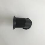 Powder Black 90 Degree Bend For Pellet Stove Chimney Pipe System