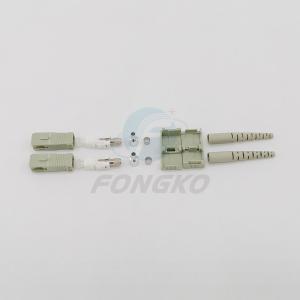 China OEM 2.0mm Multi Mode Duplex APC SC Fiber Optic Connector factory