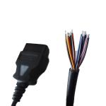 12V 24V OBD2 Interface Cable , High Performance Female To Open Cable