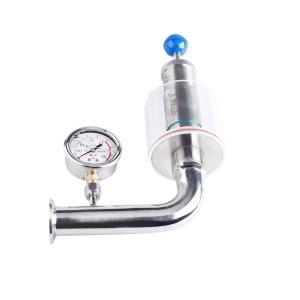 China Sanitary Stainless Steel 304/316 Safety L Type Exhaust Valve for Beer Fermentation Tank factory