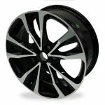 OEM Rim 75208 Black Wheel For 17-19 Toyota Corolla 17"