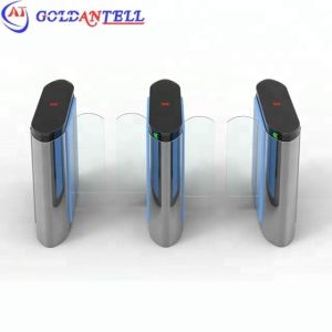 High Security Optical Turnstile Speed Gate with 1400x300x1000mm Cabinet and